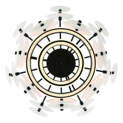 Eurofase Lighting Nuvola 24" Wide LED Abstract Drum Chandelier