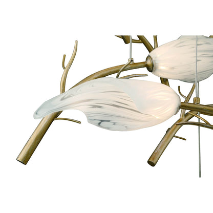 Matera 25 Light 36" Wide LED Abstract Chandelier