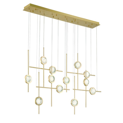Barletta 55" Wide LED Abstract Chandelier