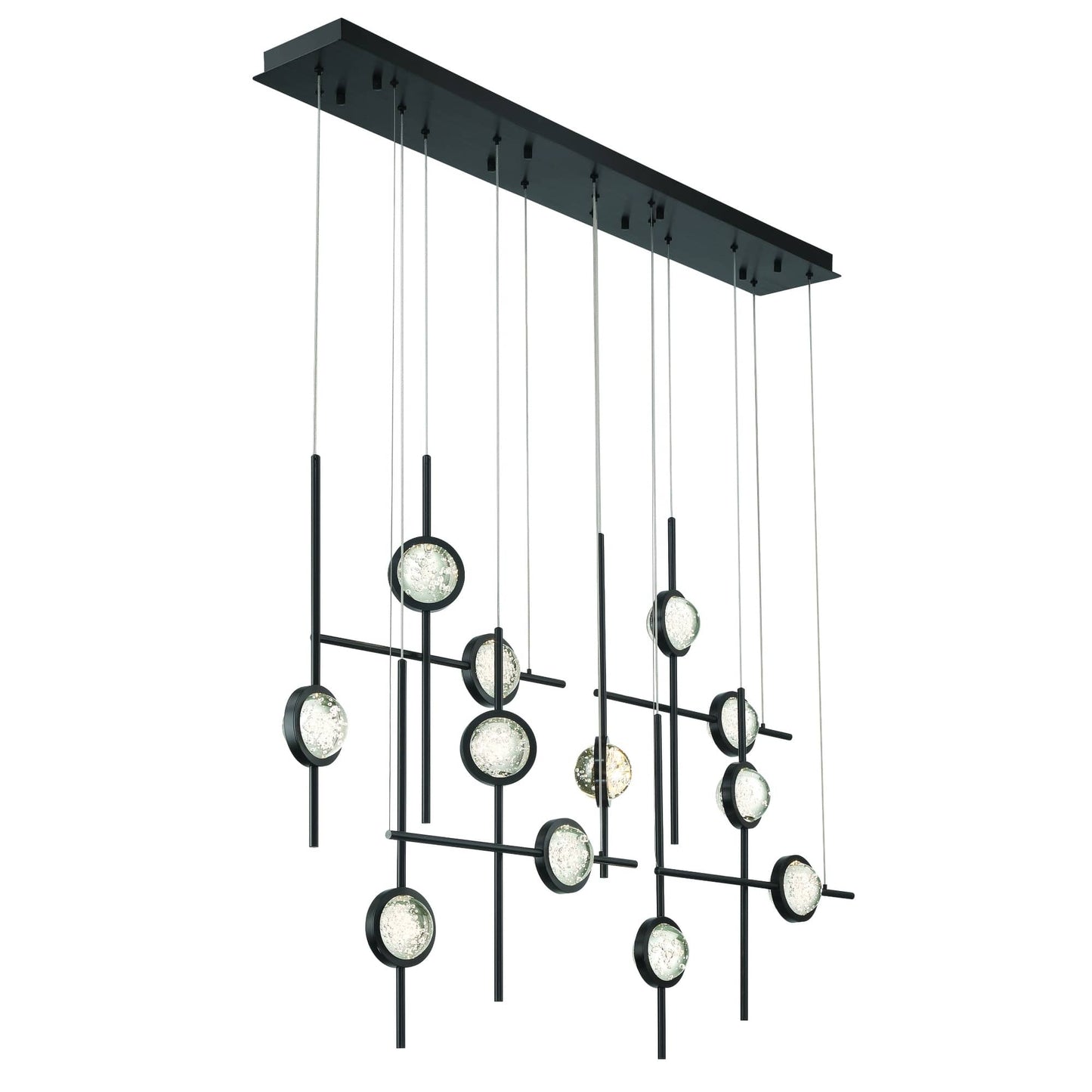 Barletta 55" Wide LED Abstract Chandelier