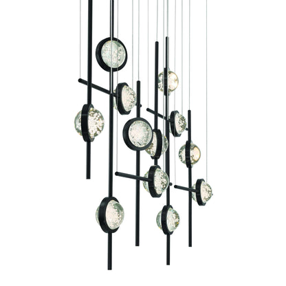 Barletta 55" Wide LED Abstract Chandelier