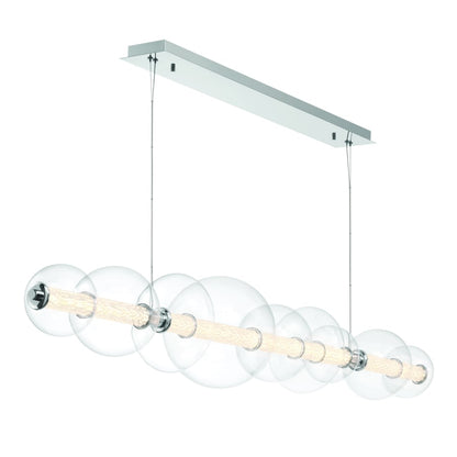 Eurofase Lighting Atomo 74" Wide LED Linear Chandelier