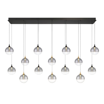 Eurofase Lighting Iissa 72" Wide Linear Chandelier