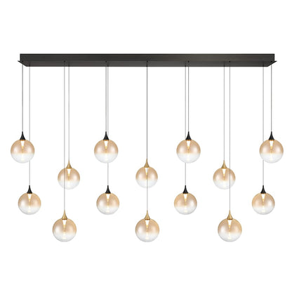 Eurofase Lighting Iissa 72" Wide Linear Chandelier