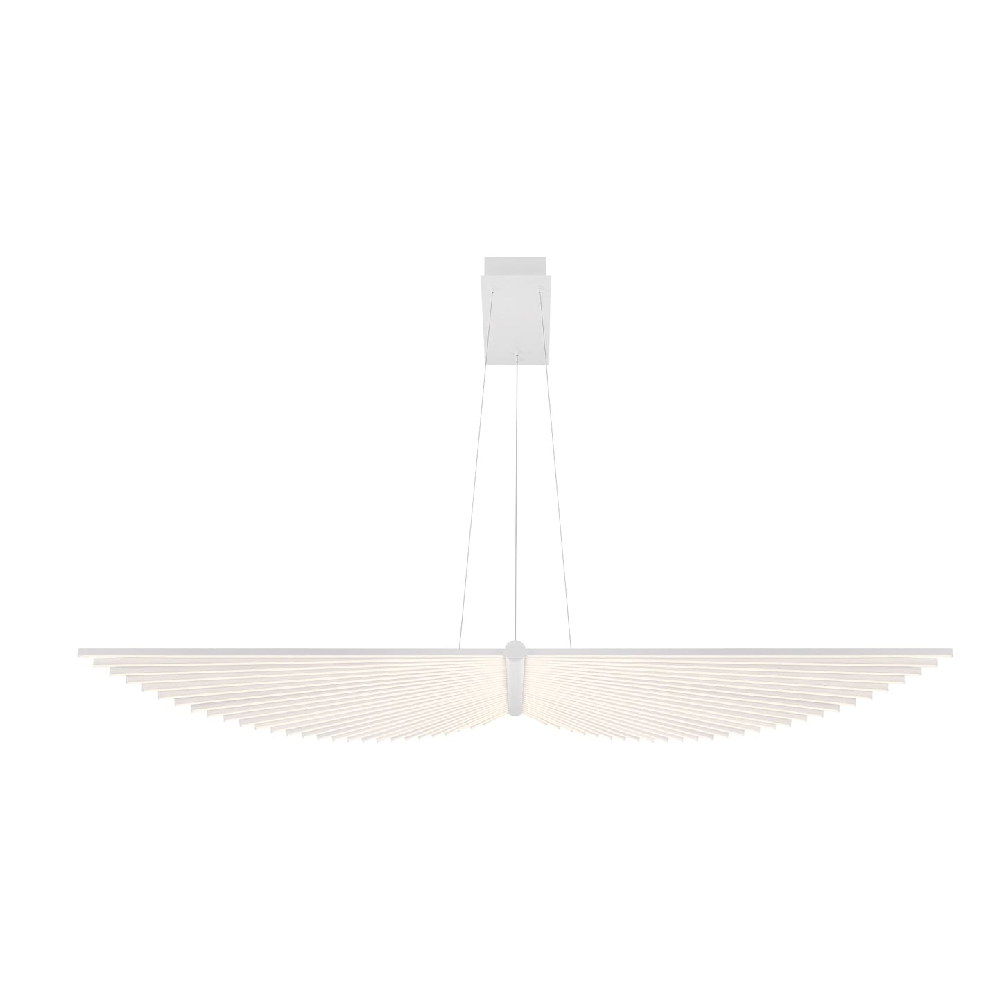 Seraph 59" Wide 3000K LED Linear Chandelier