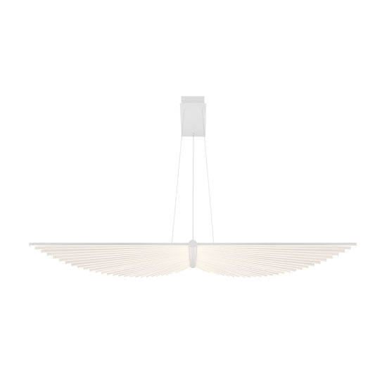 Seraph 59" Wide 3000K LED Linear Chandelier