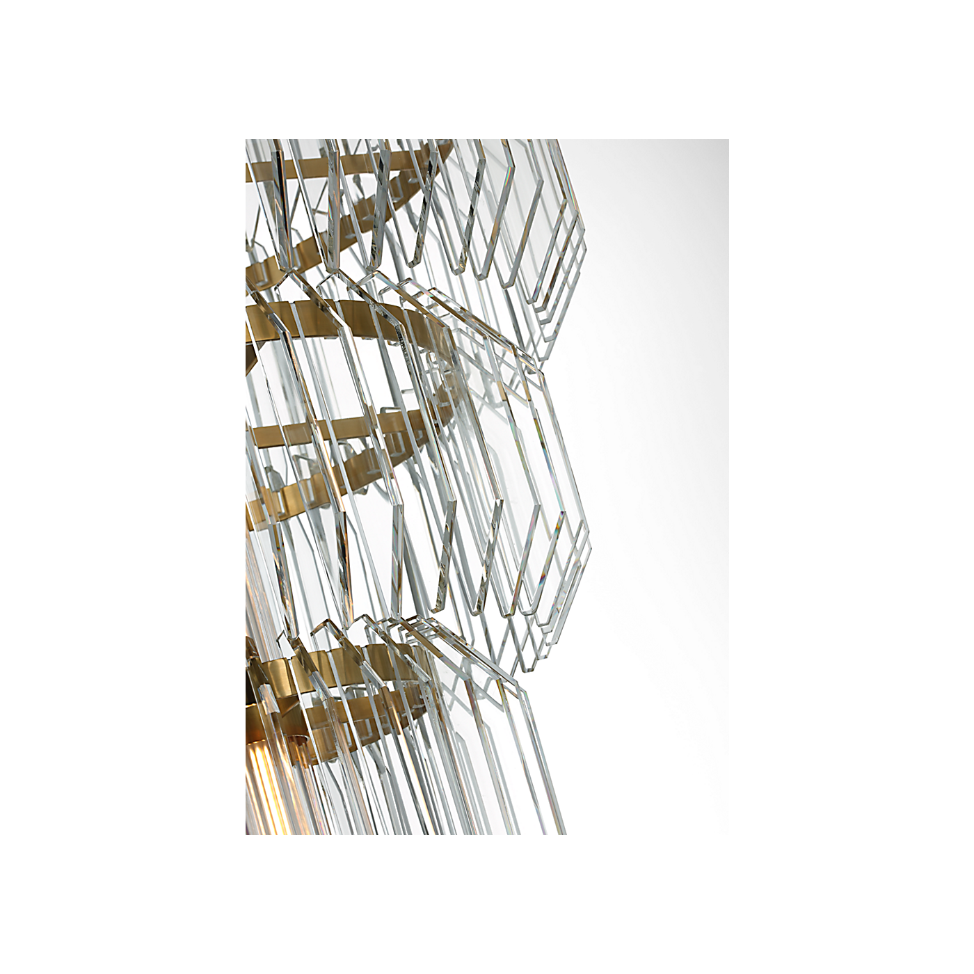 Killarney 19" Layered Entry Chandelier