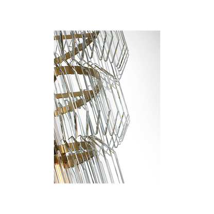 Killarney 19" Layered Entry Chandelier