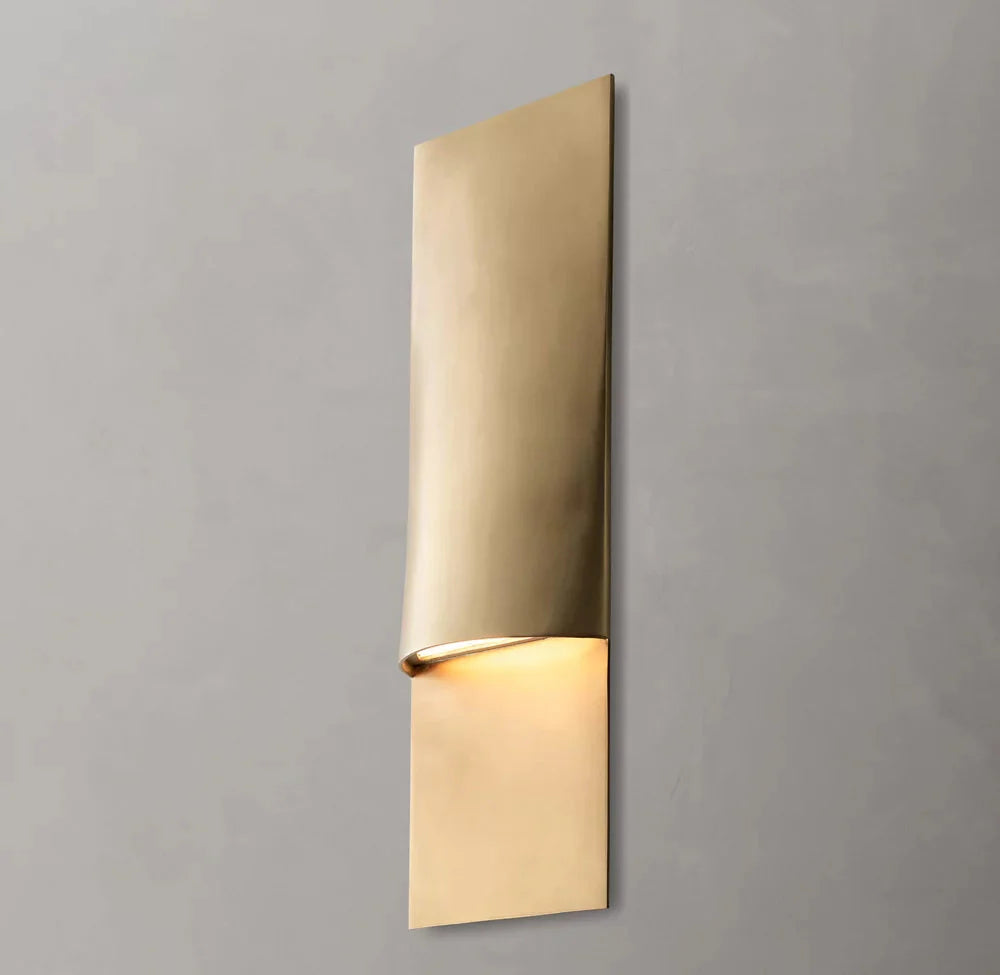 Tazaa Tall Rectangular Wall Sconce