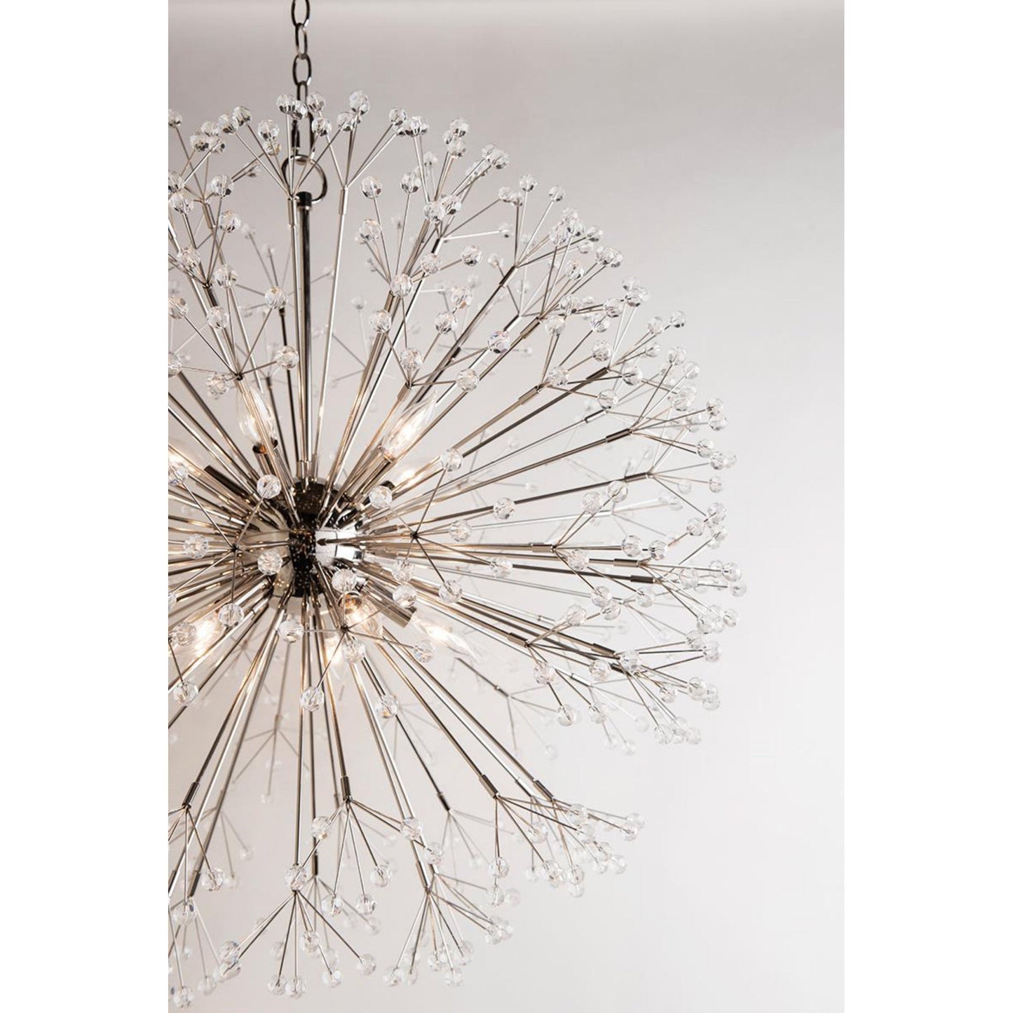 Dunkirk 10-Light Chandelier in Aged Brass 30L x 30W x 29H