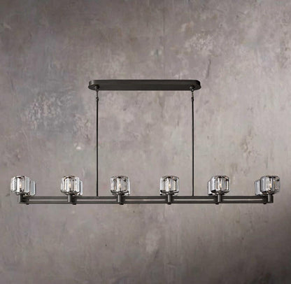 Demarett Dual Linear Chandelier 72"