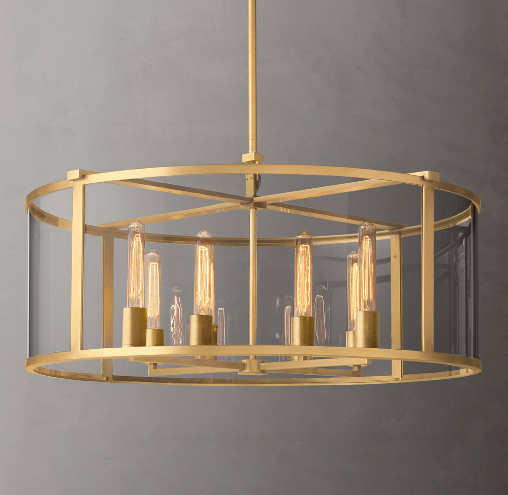Beckman Round Chandelier 33"