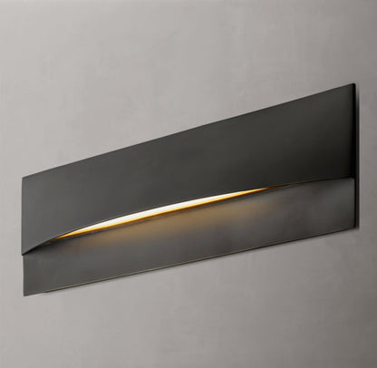 Taza Wide Rectangular Wall Sconce