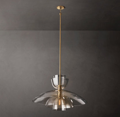 Blom Clear Glass Cloche Grand Pendant