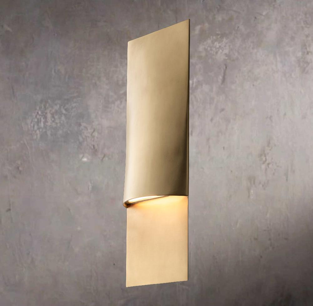 Tazaa Tall Rectangular Wall Sconce