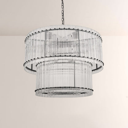 San Marco Two-tier Luxury Round Chandelier 37"