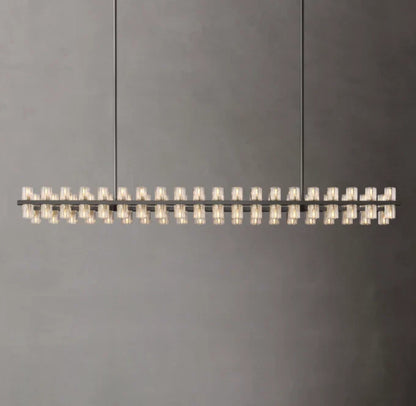 Arcachon LED Rectangular Chandelier 72"