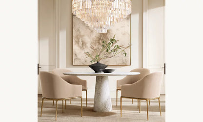 1920s Odeon Round Chandelier 44"