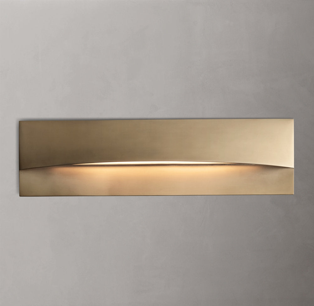 Taza Wide Rectangular Wall Sconce