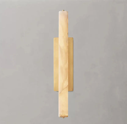 Audubon Alabaster Single Wall Sconce