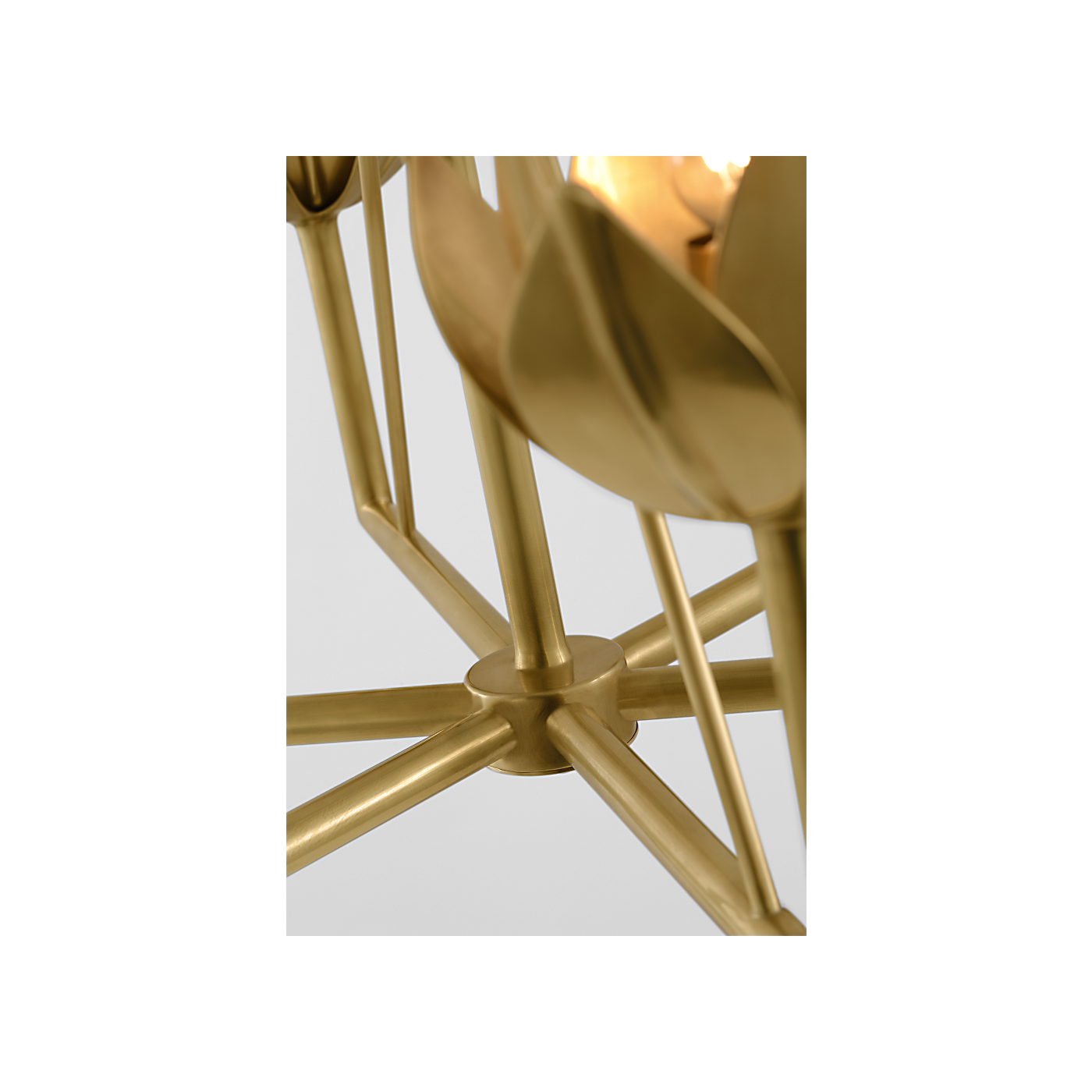 Alberto Small Low Ceiling Chandelier