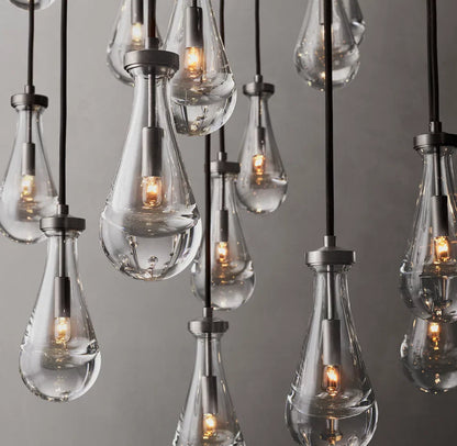 Rain Round Chandelier 60"