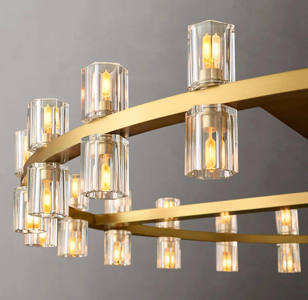 Arcachons Circular LED Chandelier 48"