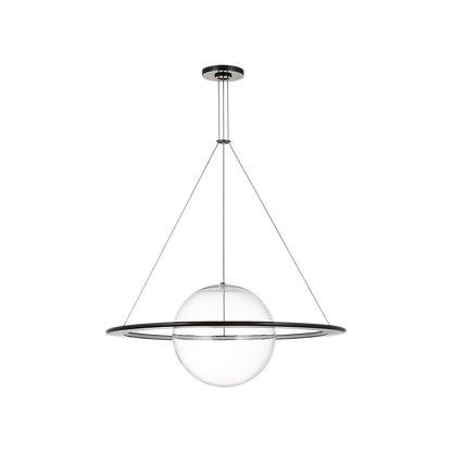 Cosmos 28" Ring and Orb Chandelier