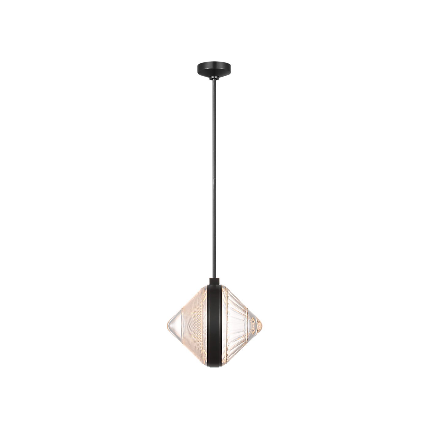 Copper Coast 15" Karo and Olive Cut Pendant