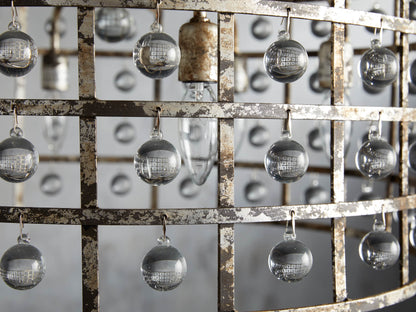 Ferraro Crystal Cage Round Chandelier