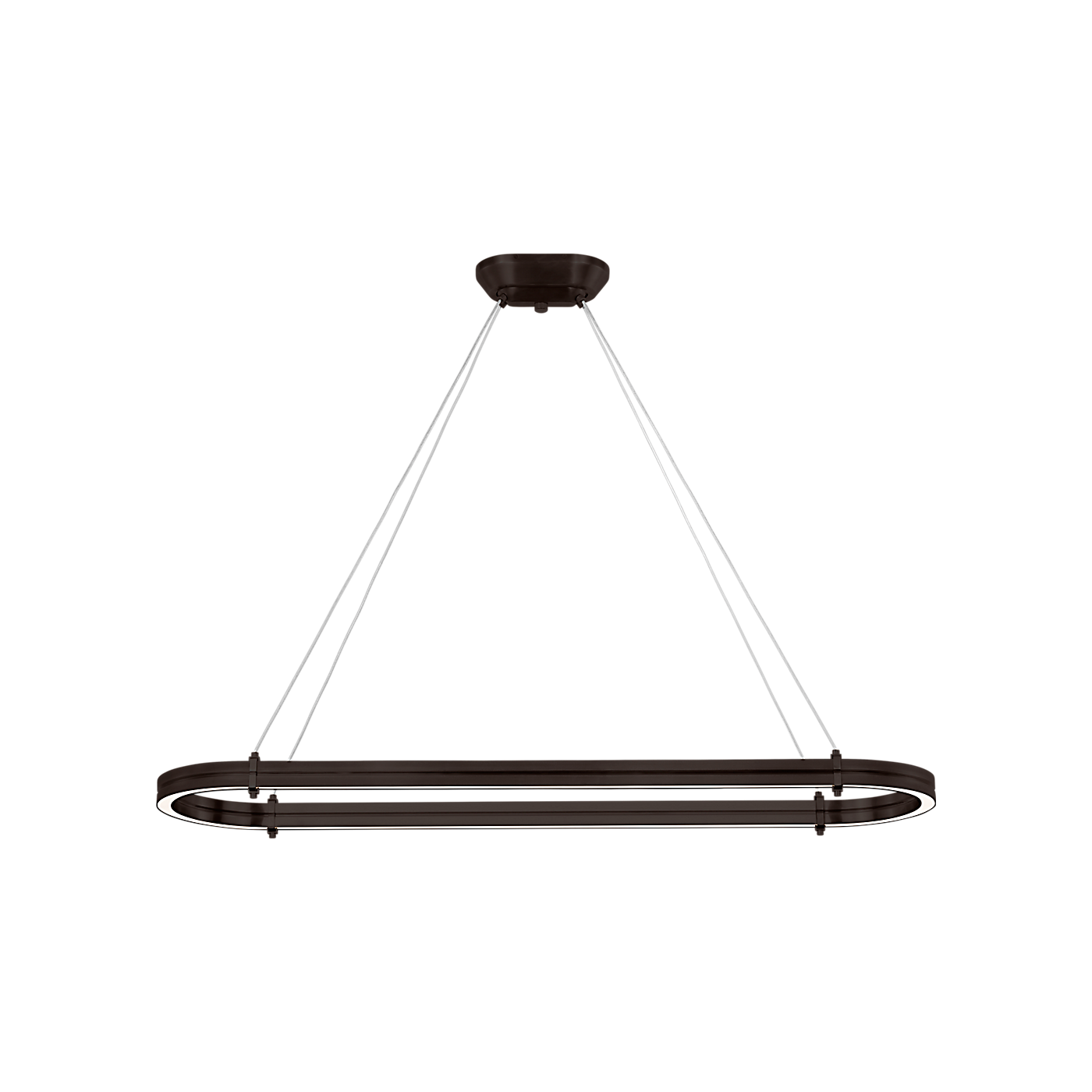 Paxton 54" Oval Linear Chandelier