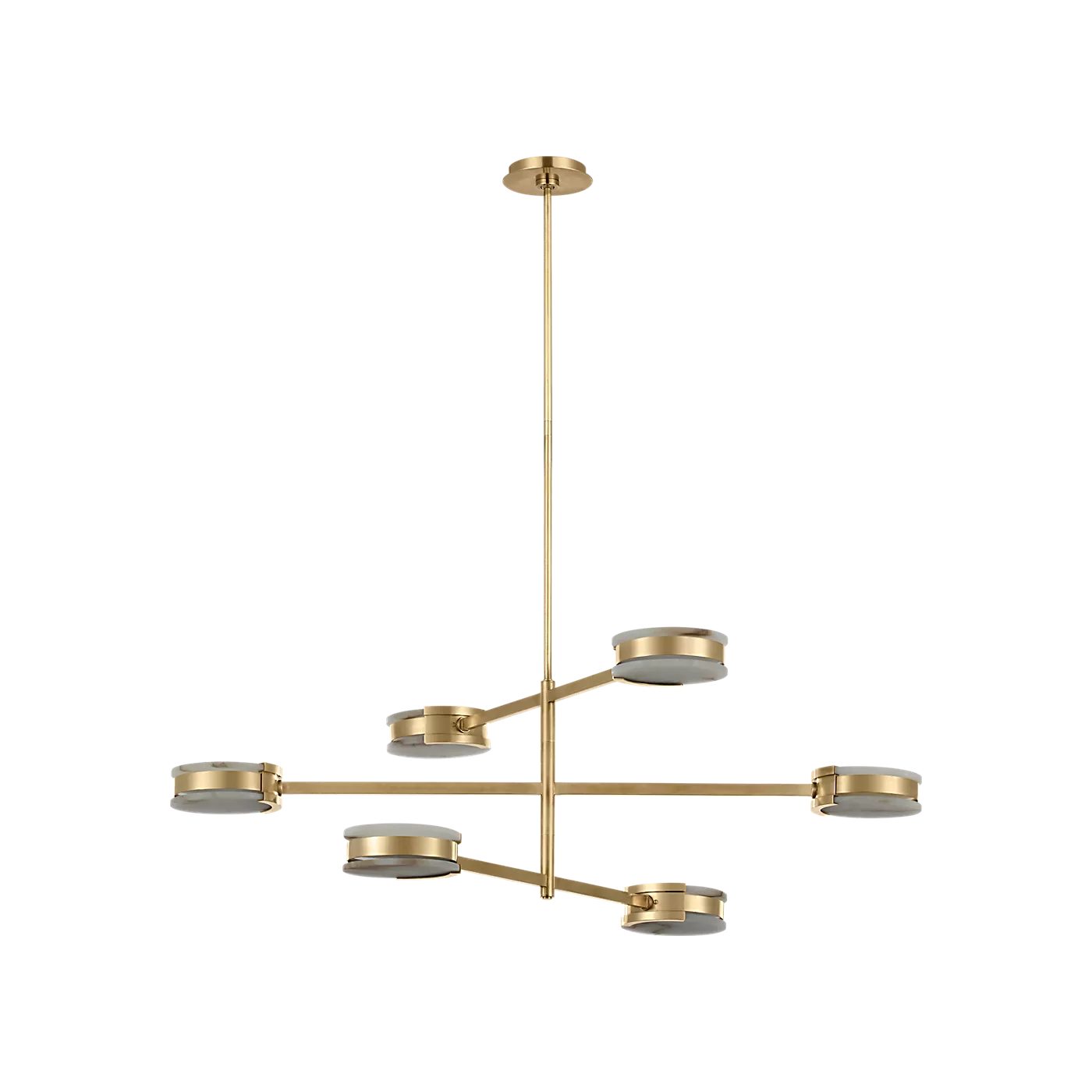 Melange 48" Multi-Positional Chandelier