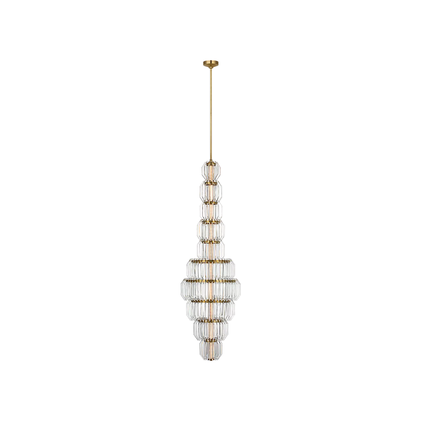 Killarney 19" Layered Entry Chandelier