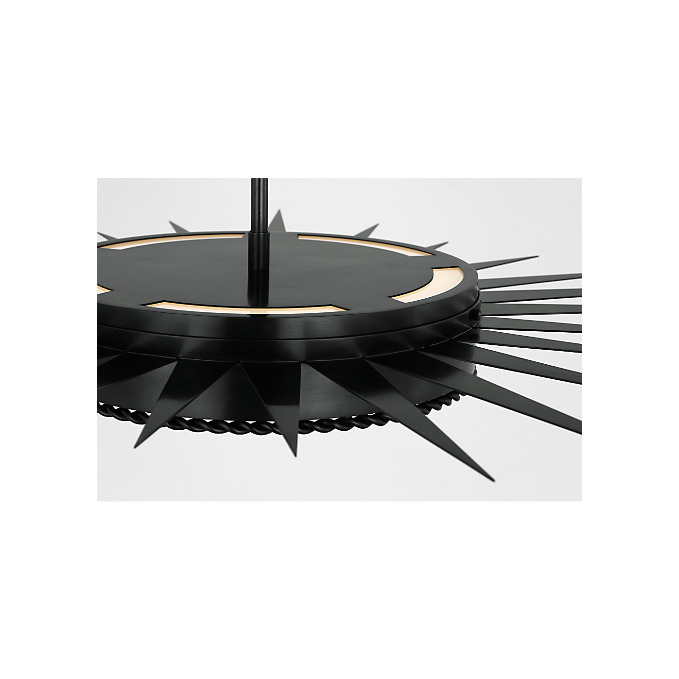 Soleil 36" Semi-Flush Mount