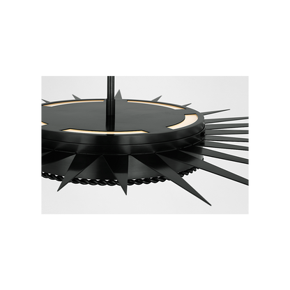 Soleil 36" Semi-Flush Mount