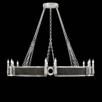 Fine Art Handcrafted Lighting Mirage 12 Light 50" Wide Taper Candle Style Chandelier