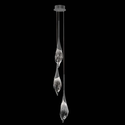 Fine Art Handcrafted Lighting Mayu 10" Wide LED Multi Light Pendant