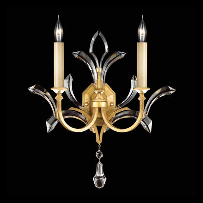 Beveled Arcs 2 Light 22" Tall Wall Sconce