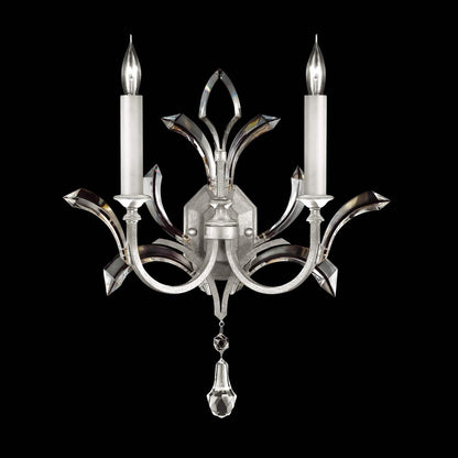 Beveled Arcs 2 Light 22" Tall Wall Sconce