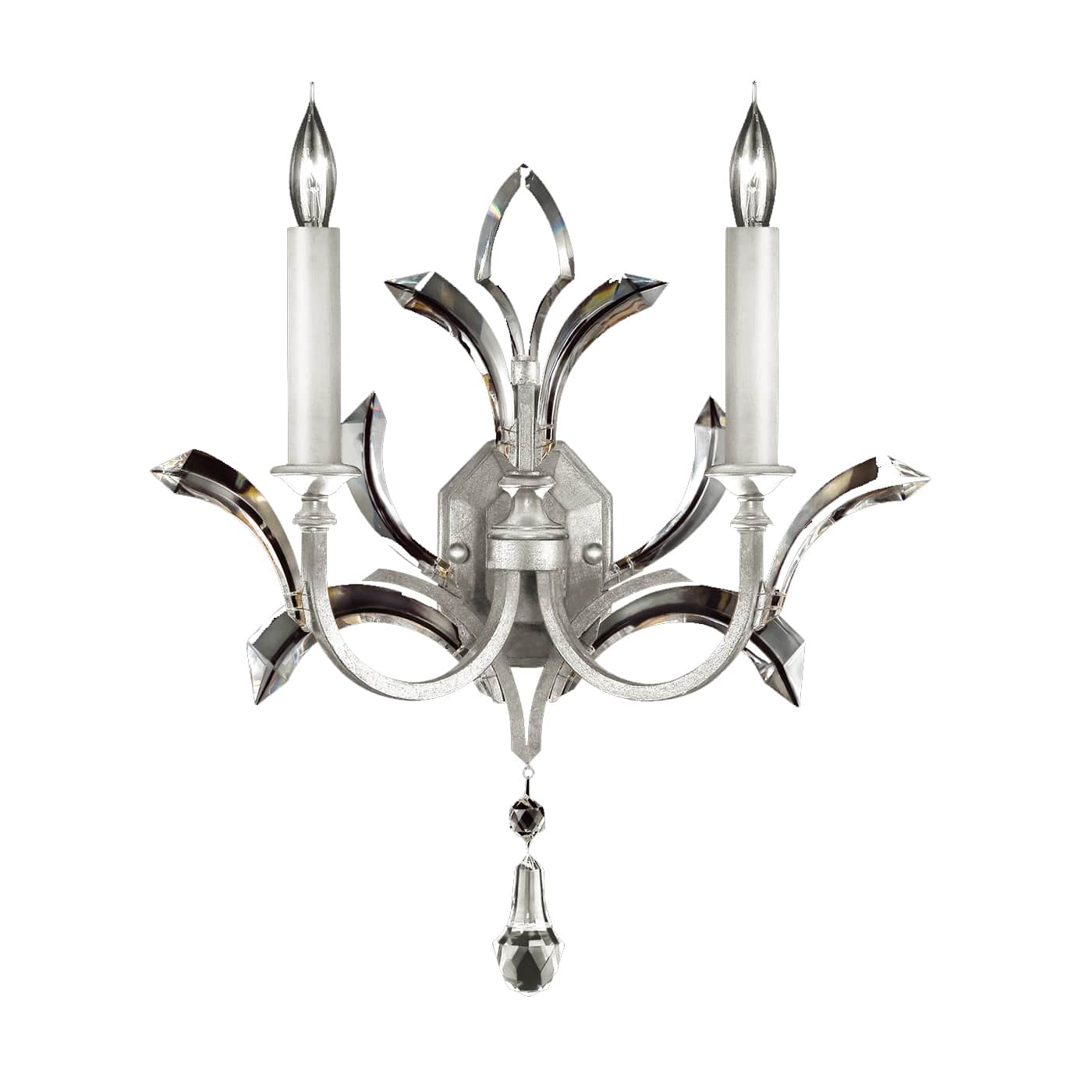 Beveled Arcs 2 Light 22" Tall Wall Sconce