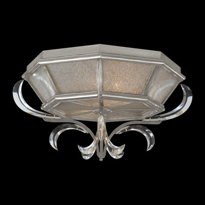 Beveled Arcs 2 Light 26" Wide Flush Mount Ceiling Fixture