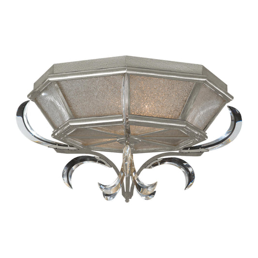 Beveled Arcs 2 Light 26" Wide Flush Mount Ceiling Fixture