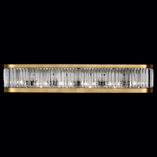 Fine Art Handcrafted Lighting Crystal Enchantment 6 Light 7" High Wall Sconce