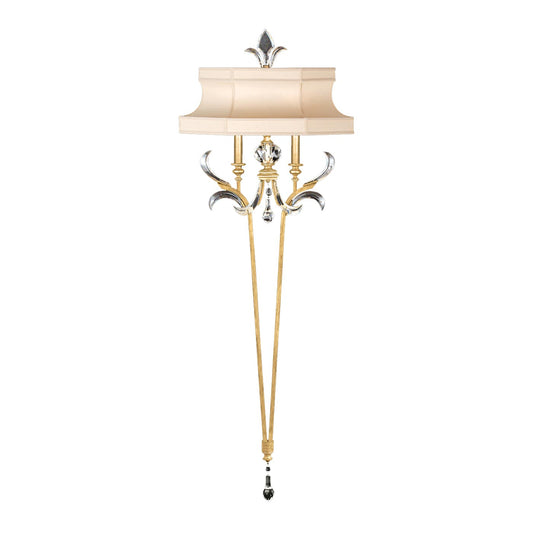 Beveled Arcs 2 Light 66" Tall Wall Sconce