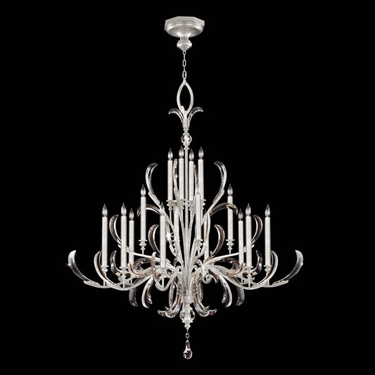 Beveled Arcs 16 Light 58" Wide Crystal Chandelier