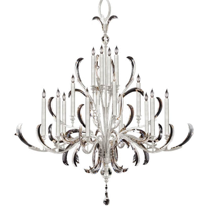 Beveled Arcs 16 Light 58" Wide Crystal Chandelier