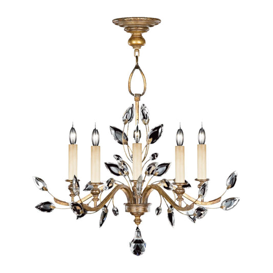 Crystal Laurel 5 Light 32" Wide Crystal Chandelier