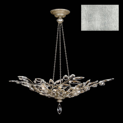 Crystal Laurel 6 Light 47" Wide Crystal Chandelier