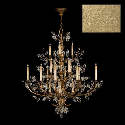 Crystal Laurel 16 Light 45" Wide Crystal Chandelier