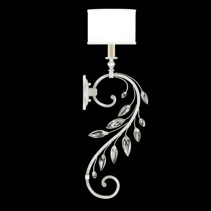 Crystal Laurel 32" Tall Wall Sconce